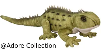 NZ Native Tuatara soft toy with real sound 50 cm