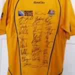 Rugby World cup 2011 signed Jersey