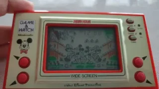 Nintendo Game and watch Mickey Mouse- -Very Rare 1981