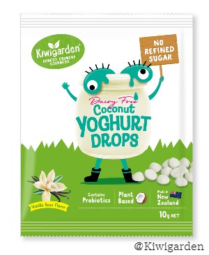 Dairy Free Vanilla Coconut yoghurt drops 10g