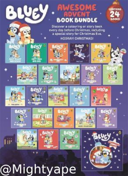 Bluey Advent Calendar Book Collection（NZ$44.99）