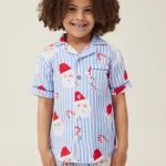 Riley Kids Unisex Short Sleeve Pyjama Set(NZ$34.99)