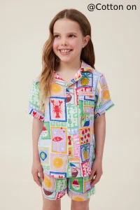 Riley Kids Unisex Short Sleeve Pyjama Set（NZ$34.99）