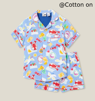Rylee Kids Cc Short Sleeve Pyjama Set（NZ$39.99）