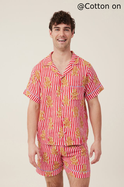 Carter Adults Unisex Short Sleeve Pyjama Set（NZ$54.99）