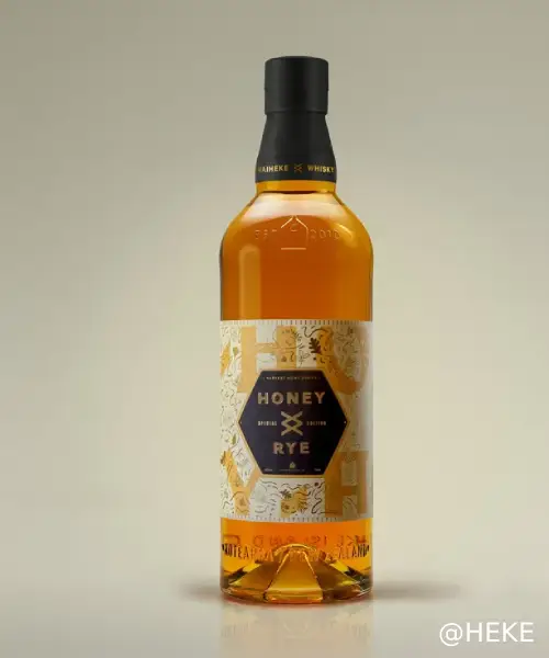 Waiheke Whisky 'Honey & Rye' Bourbon Style Whisky