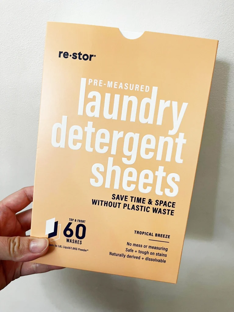 re stor laundry detergent sheets