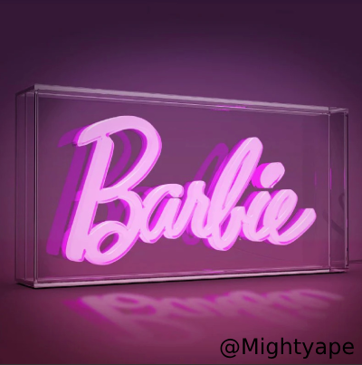Barbie USB充電式LEDネオンライト（NZ$39.99）
