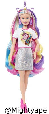 Barbie: Fantasy Hair Doll - Unicorns & Mermaids(NZ$35.99)