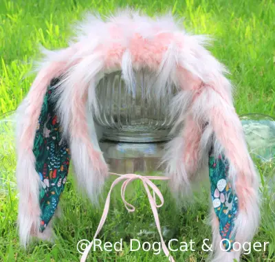 Pink Bunny Bonnet | Faux Fur