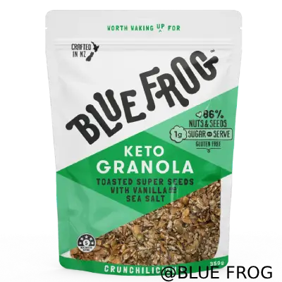 KETO TOASTED SUPER SEEDS WITH VANILLA & SEA SALT GRANOLA